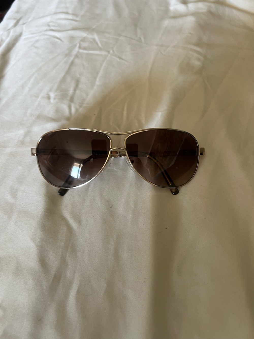 Prada Men's Aviator Sunglasses in Brown and Gold - Picture 2 of 13